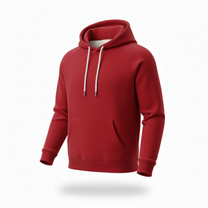 Trendy Oversized <b>Hoodie</b> <b>Plain</b> Cotton Fleece <b>Hoodie</b> Classic, Soft, and Warm Pullover for Winter Athletic & Casual <b>Hoodie</b> - Product Image 1