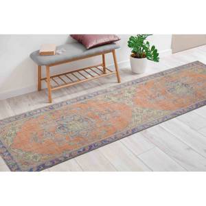 Purple Printed <b>Rug</b> - Luxury <b>Boho</b> Modern Runner Stair Easy Clean,Nonwoven Soft <b>Rug</b> - Product Image 1