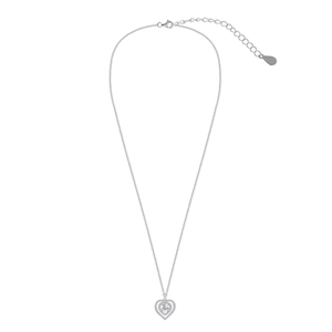 Trang Sức Nữ Kim Cương Moissanite Công Thức Sáng Tạo Vòng Cổ Mặt Dây Chuyền Trái Tim Bằng Bạc Sterling 925 Trang Sức Định Mệnh - Product Image 4