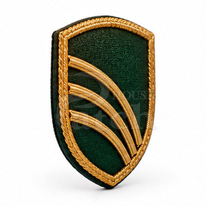 Badge brodé professionnel en fil de soie, fait main, personnalisé, décoratif, à coudre sur les chapeaux et les vêtements - Product Image 2