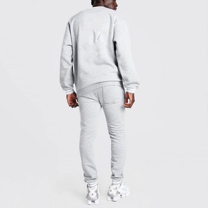 Conjunto Deportivo de Felpa de Algodón para Hombre 2026, Talla Grande, Sudadera con Cuello Redondo y Pantalones Deportivos, 2 Piezas, Conjunto Deportivo Unisex de Poliéster - Product Image 2