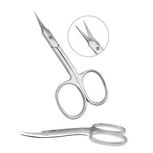 Tijeras para Manicura de Uñas de Manos y Pies con Punta Afilada, Ecológicas, Multiusos, Cortaúñas, Tijeras para Uñas, Uso en Salón de Belleza, Curvadas - Product Image 1