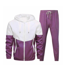 ชุดวอร์มผู้ชายน้ำหนักเบาสไตล์สตรีทแวร์แห้งเร็วชุดวอร์มสำหรับผู้ชาย - Product Image 1