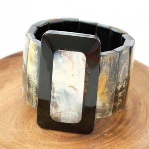 Autres corne de buffle fait à la main de luxe en gros naturel Buffalo boeuf corne de vache bracelet bijoux de mode pour hommes et femmes - Product Image 4