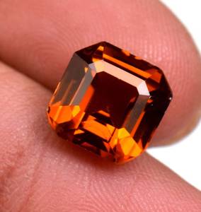 Grado superior 100% Natural certificado naranja rojo Hessonite granate genuino suelto calibrado tamaño piedra preciosa mejor para el uso de la fabricación de joyas - Product Image 5