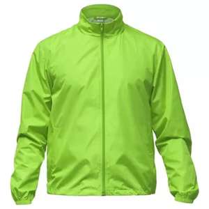 Windbreaker <b>Jacket</b> Windbreak <b>Suits</b> Stand Casual for Nylon Digital Printing <b>Black</b> 100% Polyester Short Custom <b>Mens</b> - Product Image 1
