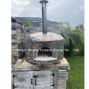 Grande qualité <span class=keywords><strong>de</strong></span> cuisson <span class=keywords><strong>de</strong></span> <span class=keywords><strong>granulés</strong></span> d'extérieur en céramique <span class=keywords><strong>de</strong></span> style italien Grand four à pizza Four à pizza en forme <span class=keywords><strong>de</strong></span> dôme à feu <span class=keywords><strong>de</strong></span> <span class=keywords><strong>bois</strong></span> - Product Image 4