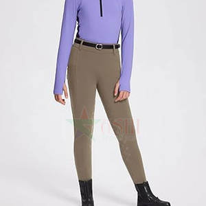 Leggings de Equitación para Niños 2026 con Agarre Completo Antideslizante, Agarre de Silicona en las Rodillas, Impermeables, Resistentes al Viento, de Spandex/Poliéster para Niños - Product Image 3