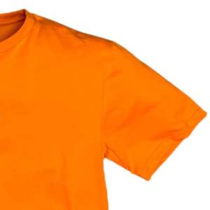 <b>Orange</b> Graphic <b>T</b> <b>Shirt</b> for Men and Women Bold Studio Text Print <b>Orange</b> Cotton Creative Streetwear Tee - Product Image 6