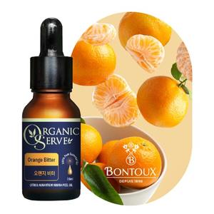 Huile Essentielle d'Orange Amère 100% Pure Biologique Bontoux, Pressée à Froid, Qualité Thérapeutique, 15ml (Taille Dose) - Product Image 1