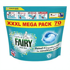 Cápsulas de Detergente Líquido para Ropa Fairy, 70 Lavados - Product Image 1
