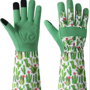 Gants de jardinage pour femmes à manches longues Garden Rose Cactus Pruning Thorn-Proof Breathable Work Gloves - Product Image 1