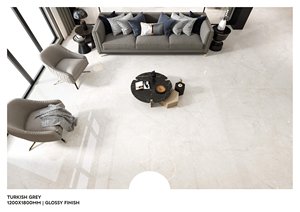 Azulejos de porcelana con superficie de seda 1200x1800 Premium gran formato 120x180cm azulejos de suelo de pared elegante colección de exportación moderna y duradera - Product Image 4