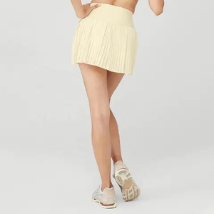 Wholesale High Quality Women Girl Side Pleated Sport Running Fitness Mini Skirt Quick Drying <b>Tennis</b> Apparel Pickleball Skirts - Product Image 6