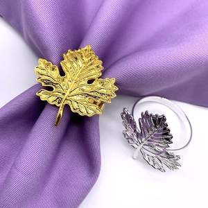 ที่ใส่แหวนผ้าเช็ดปากสีทองทรงกลมทองเหลืองที่ใส่กระดาษเช็ดปากดีไซน์สวยสำหรับงานแต่งงานงานปาร์ตี้ - Product Image 5