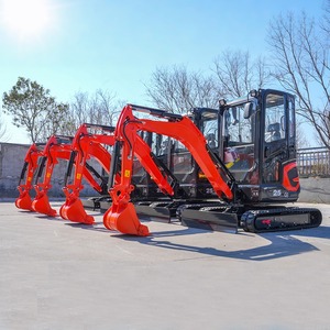 Petite excavatrice 1.0 ~ 3.5Ton Track Digger Mini Excavator Garden Bucket Crawler Excavator - Product Image 4
