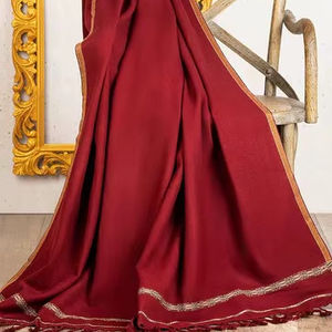 ผู้ผลิตมืออาชีพ ผลิตตามสั่ง ผ้าคลุมไหล่ขนแพชมินา ปี 2026 สำหรับผู้ชาย ผ้าขนสัตว์ 100% ผ้าคลุมไหล่สำหรับงานแต่งงานและงานเลี้ยงสำหรับสุภาพบุรุษ - Product Image 4