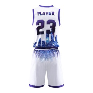Uniforme de baloncesto para hombre, logo bordado personalizado, venta al por mayor, envío directo - Product Image 6