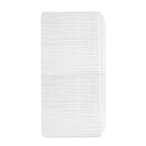 Boardwalk 12 In. X 12 In. 1-Ply 1/4-Fold Disposable Lunch Napkins White Colored <b>Paper</b> 6/Carton - Product Image 4