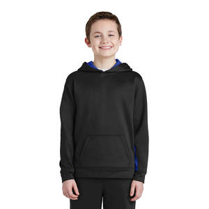 Sudadera con capucha de lana transpirable de algodón orgánico bordado para niños y niñas, moda de otoño - Product Image 1