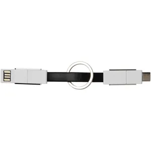 Câble personnalisé 4-en-1 pour gadgets USB promotionnels Un produit pour plusieurs appareils - Product Image 6