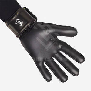 Gants de gardien de but en latex de haute qualité en gros, fermeture à boucle et crochet antidérapante personnalisée, protection professionnelle des doigts - Product Image 5