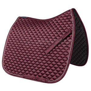 Tapis de selle d'équitation avec broderie personnalisée Service OEM Fourniture en vrac de tissu doux matelassé - Product Image 2