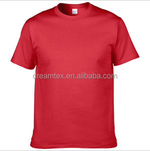 180 gramos venta al por mayor algodón personalizado Oem hombres camiseta en blanco liso camiseta para hombres DDP envío - Product Image 6