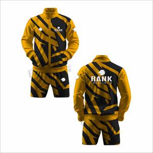 Nuevo Conjunto Deportivo para Hombre, Pantalones Cortos y Camiseta Transpirables para Gimnasio, Fitness, Casual, Estampado, Ropa Deportiva de Invierno - Product Image 4