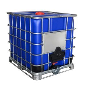 Réservoirs IBC bleus de 1000 litres sur palettes en acier - Disponibilité en stock - Product Image 3