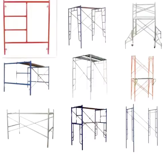 H Frame Scaffoldings Metal H Door Flame Support Powder Coating Surface ...