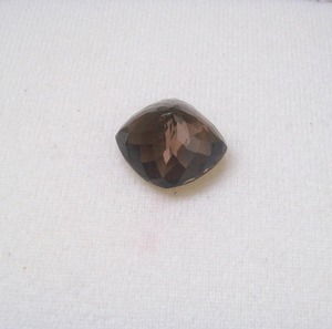 Quartz fumé noir de haute qualité, taille coussin, pierre précieuse naturelle à facettes, 10-20 carats, enceré/huileé, Gemmes Mehrajudin pour un éclat noir unique - Product Image 3