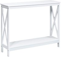 Nouvelle table console d'entrée au design haut de gamme, cadre en métal et dessus en marbre, table de foyer moderne pour hôtels, salon et couloir