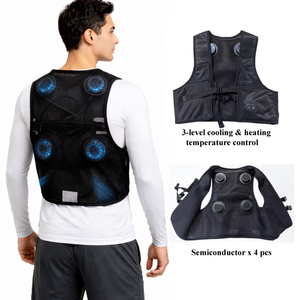 Summer Semiconductor Peltier Cooling Vest with 4 Peltier Element and 3 level Temp Adjustment - Product Image 2