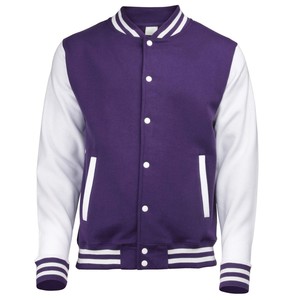 Veste en satin de cuir personnalisée de haute qualité Veste de baseball décontractée en satin pour homme à la mode - Product Image 2