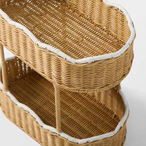 Nueva colección de cestas infantiles festoneadas con colores y tamaños OEM ODM, hechas en Vietnam, ecológicas y listas para venta al por mayor. - Product Image 5