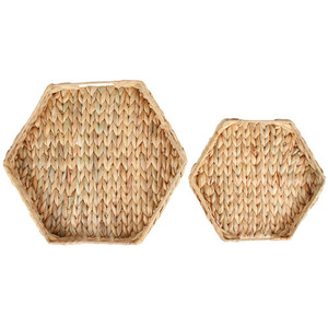 Poignée en métal design attrayante avec plateau de service en bois pour servir des aliments, des fruits, des plats délicieux, vaisselle, utilisation pour servir des aliments - Product Image 3