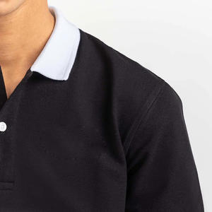 2025 manga corta para hombre para Polos logotipo personalizado secado rápido 100% algodón para golf y marcas - Product Image 3