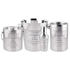 Juego de barra gourmet de acero inoxidable con 4 piezas - Product Image 1