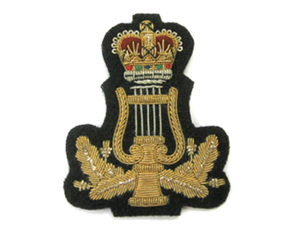 Hand-Made Custom Badges From Pakistan Good Quality Golden Wire Embroidery <b>Sew</b>-On Uniform Accessories With Bullion Wire Work - Product Image 2
