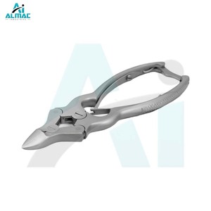 Pince à pédicure professionnelle ALMAC pour ongles épais avec lames tranchantes en acier inoxydable et poignée ergonomique pour une coupe facile - Product Image 2