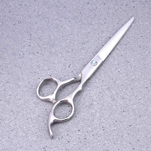 Ciseaux de toilettage pour animaux de compagnie de qualité supérieure finition polie lame tranchante droite ciseaux de toilettage de cheveux durables pour la coupe de poils d'animaux - Product Image 3