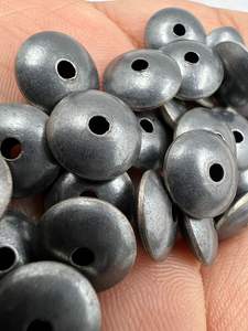 Nueva tendencia hermosa Navajo plata con cuentas hechas a mano Navajo cuentas sueltas plata esterlina pulsera y collar regalo para ella - Product Image 3