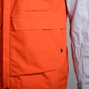 OAAX Coupe-vent à coquille souple pour homme Manteau de fitness décontracté à revêtement imperméable Remplissage en polyester résistant au vent pour une utilisation en extérieur - Product Image 2