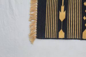 พรมผ้าฝ้ายแบบทำมือชุดพรมทรงเรขาคณิตแบบซักได้ขนาดใหญ่ชุดพรมทอมือแบบดั้งเดิมผู้ผลิตอินเดีย - Product Image 2