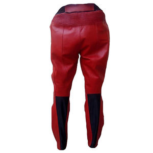 Nueva llegada logotipo personalizado impreso moto carreras pantalones de cuero al por mayor precio transpirable moto pantalones de cuero - Product Image 6