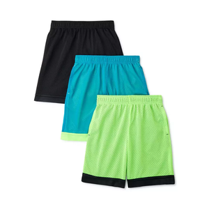 Pantalones cortos de entrenamiento para hombre, de malla, de Color liso, personalizado, de alta calidad - Product Image 2