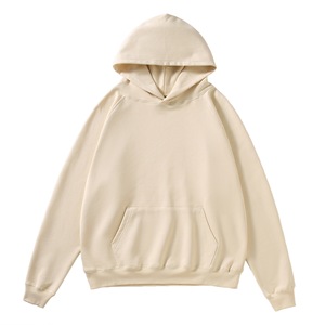 Fabricants de sweats à capuche personnalisés 480g 100% coton French Terry Sweats à capuche unisexes sans cordon Sweats à capuche pour hommes - Product Image 5