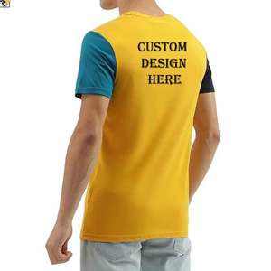 เสื้อยืดแขนสีตัดกันสำหรับเด็กผู้ชายเสื้อยืดผ้าฝ้าย100% ระบายอากาศได้ดีใช้ได้ทั้งชายและหญิง - Product Image 3