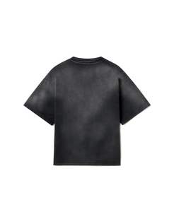 280GSM 100% Cotton Heavyweight O-Neck T-shirt for men Custom Logo High Quality Oversized Vintage Tee Hip Hop Loose fit <b>tshirts</b> - Product Image 2